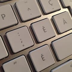 PR Branding - keyboard representing digital communications